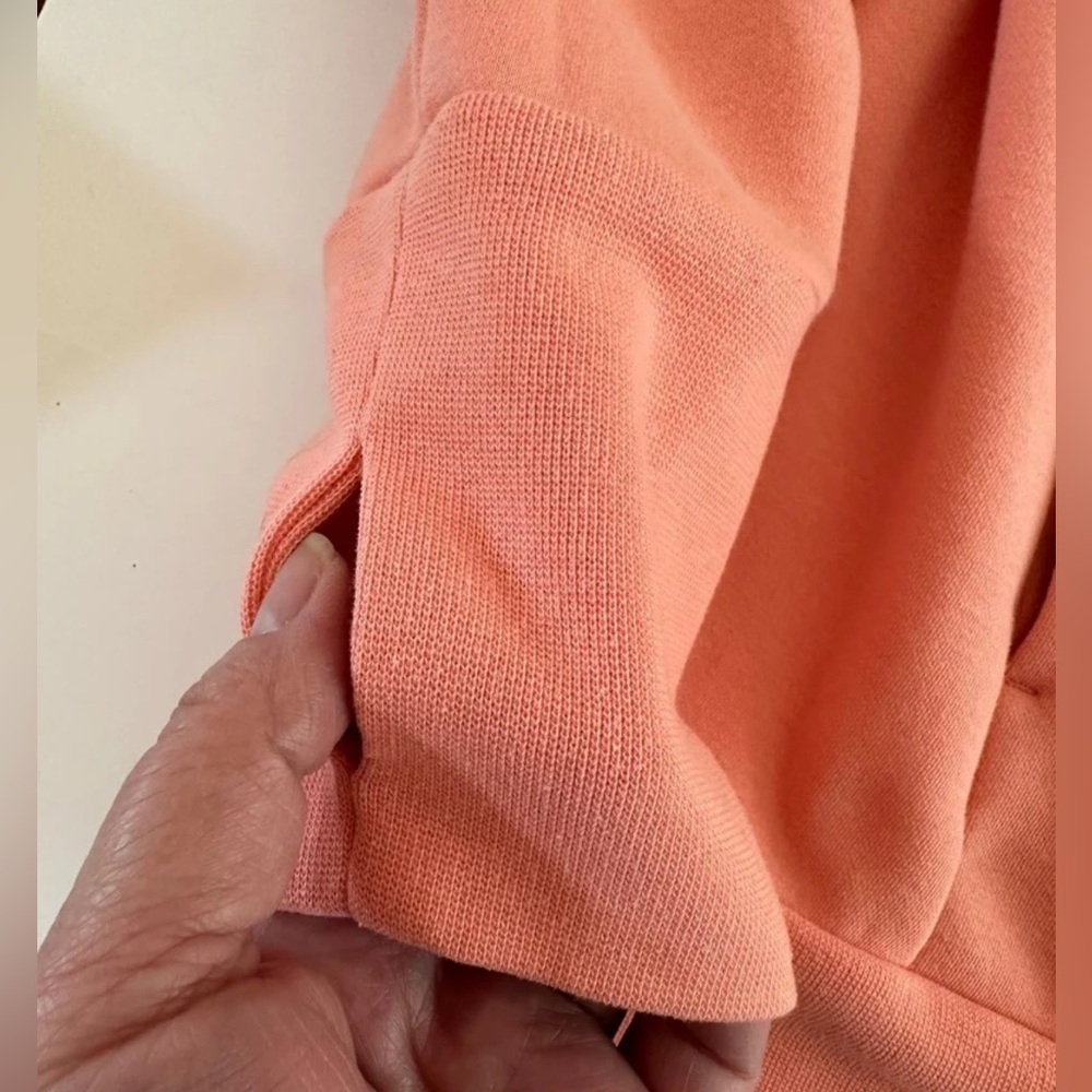 Fabletics Peach Zaylee Funnel Neck Long Sleeve Tunic size Small - Picture 7 of 12